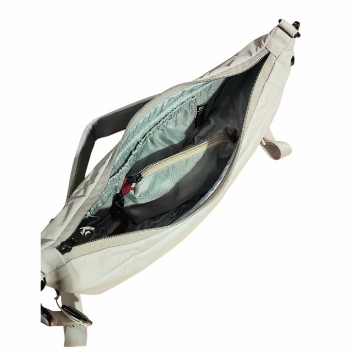 Aunts & Uncles Yoshii Halfmoon Bag linen